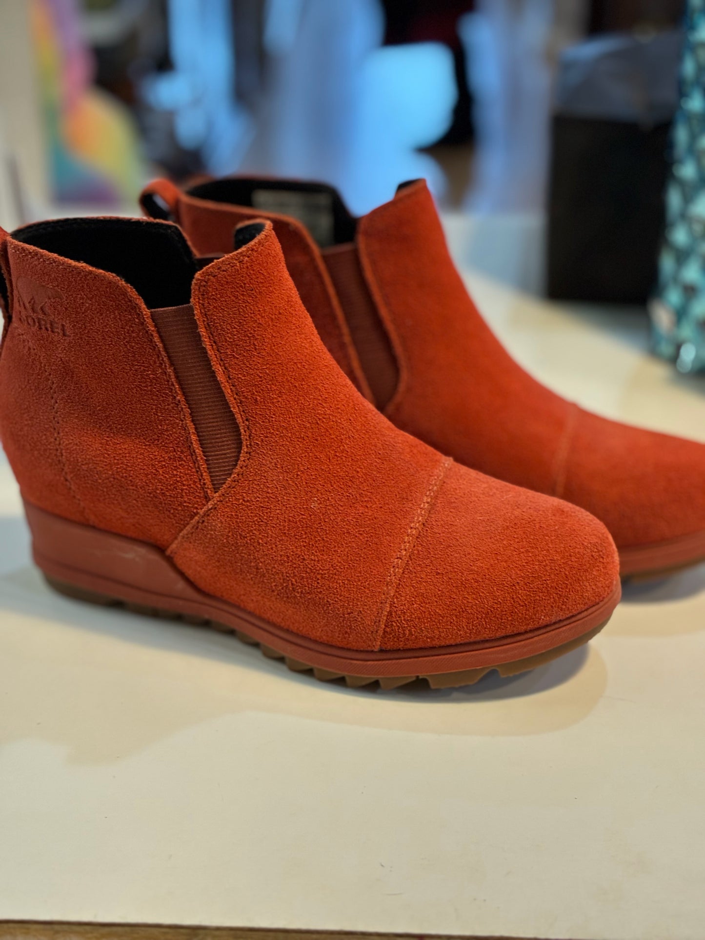Sorel Red "Evie" Boots