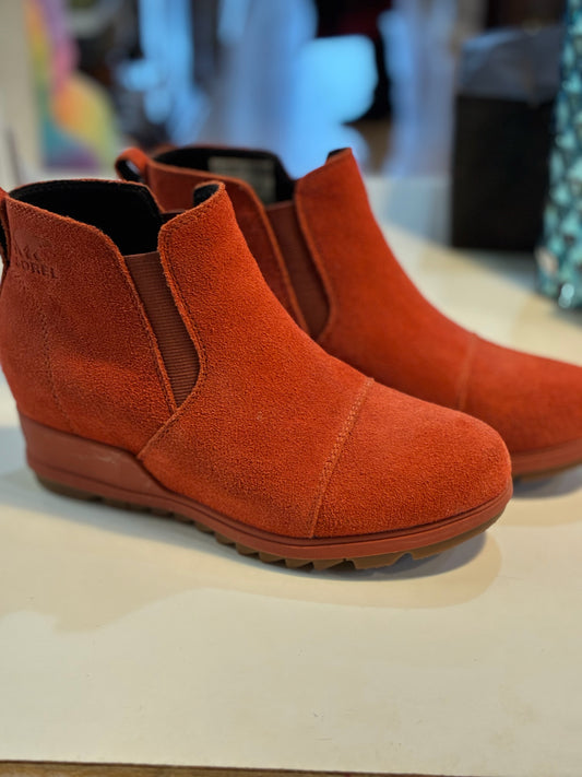 Sorel Red "Evie" Boots