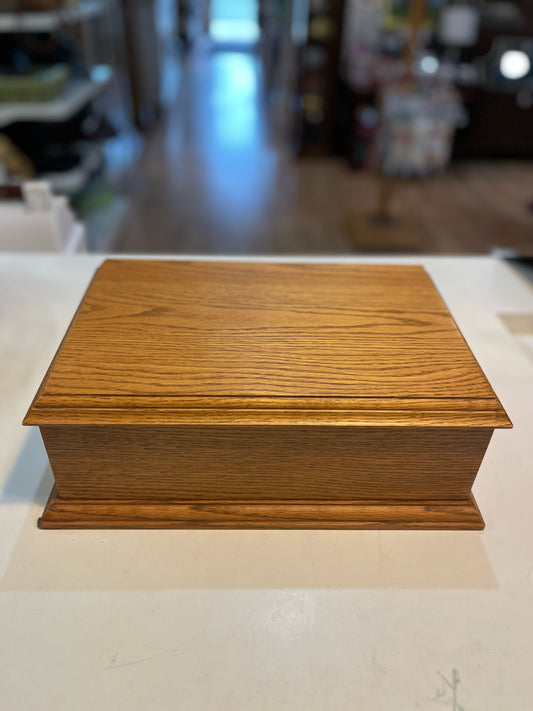 Amana Artist Signed Cherry Jewelry Box