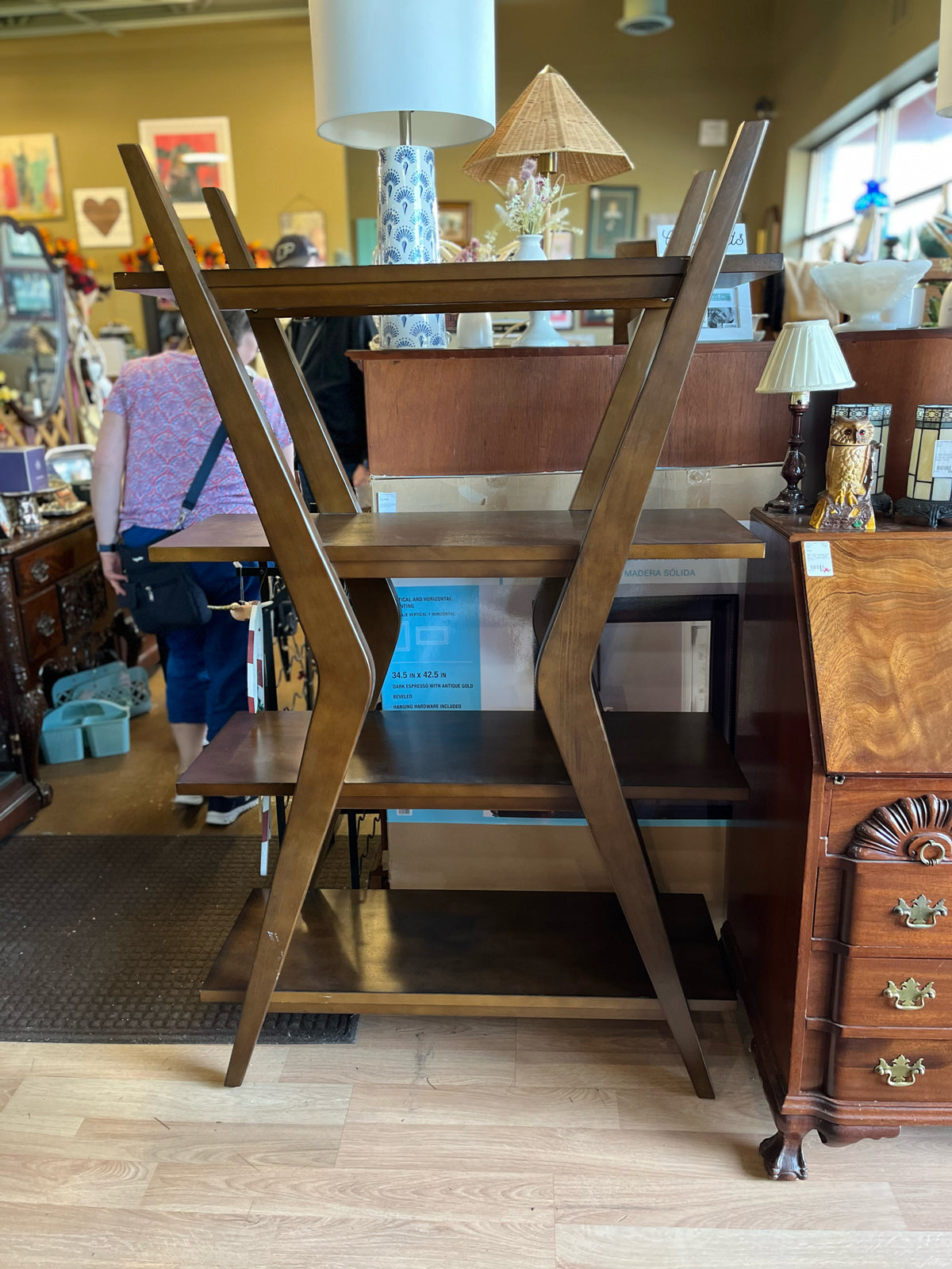Mid-Century Modern MCM Bookshelf PICKUP ONLY