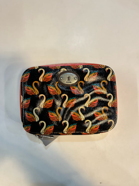 Fossil Swan Cosmetic Bag