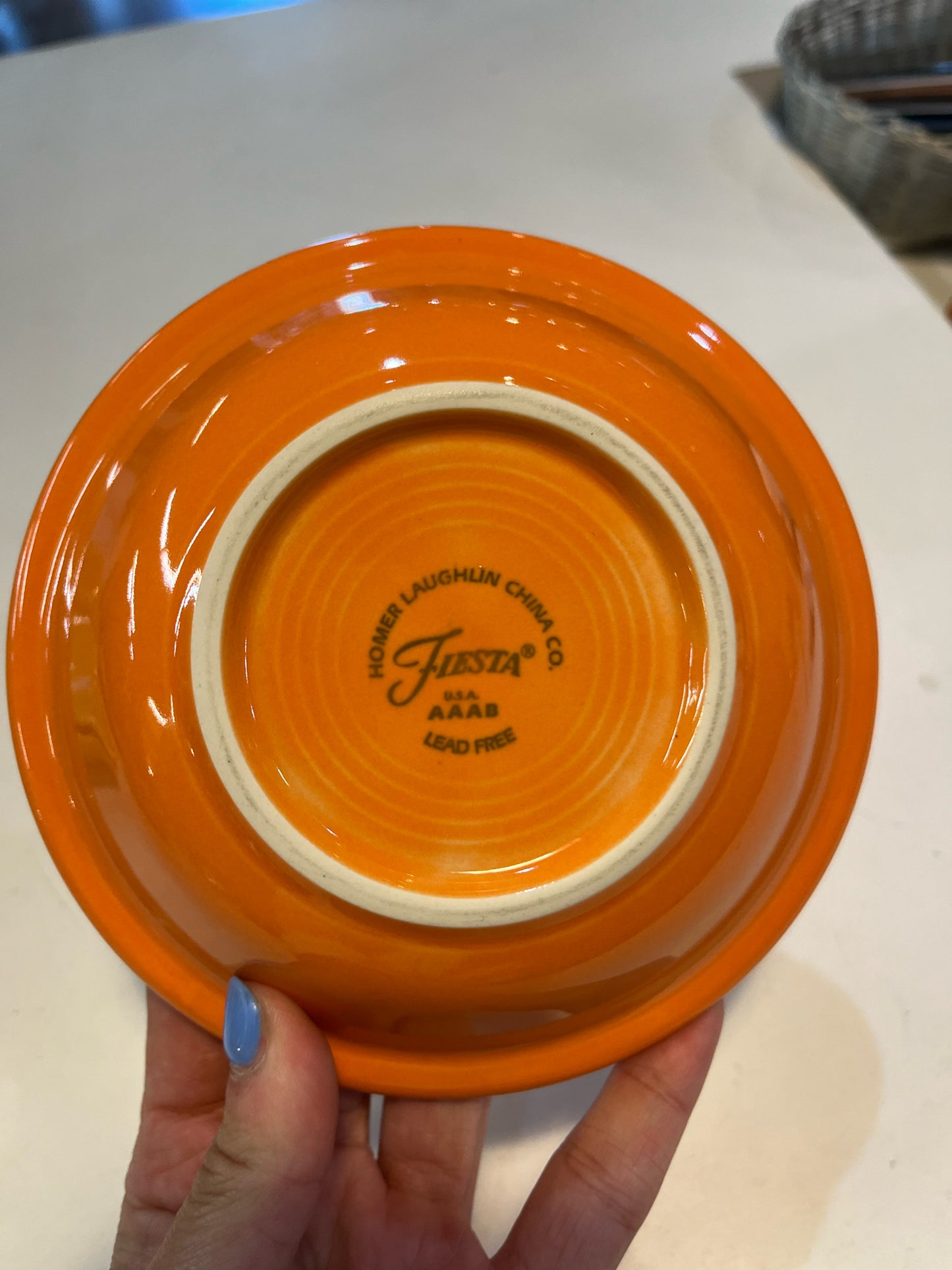 Fiestaware Orange Ramekin Dish