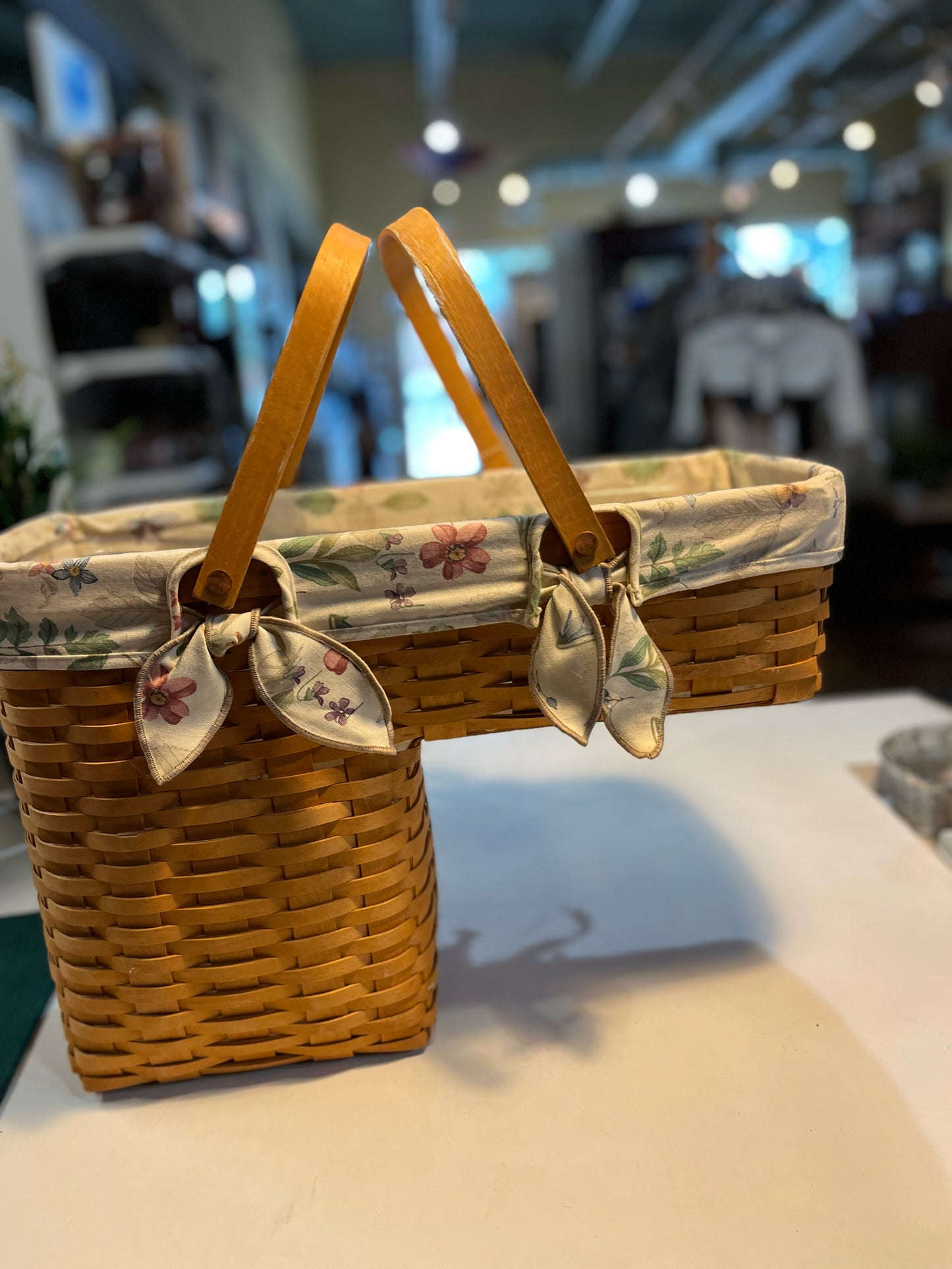 Longaberger "Odds &Ends Stair Step" Basket