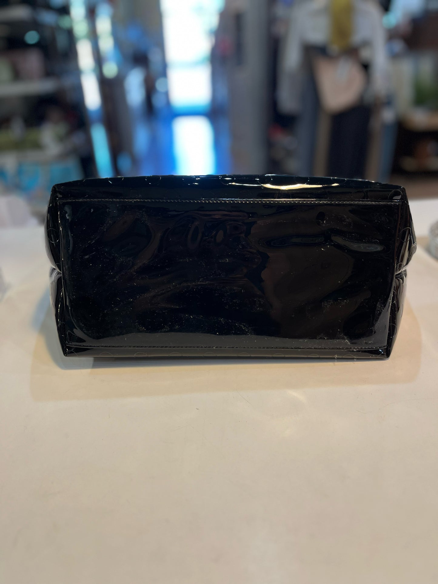 NWT Kate Spade Black Patent "Sophia" Tote Handbag