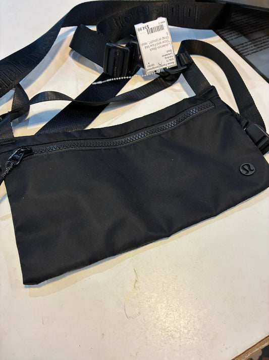 Lululemon Black "Stow and Flow Mat Strap w/ pouch"