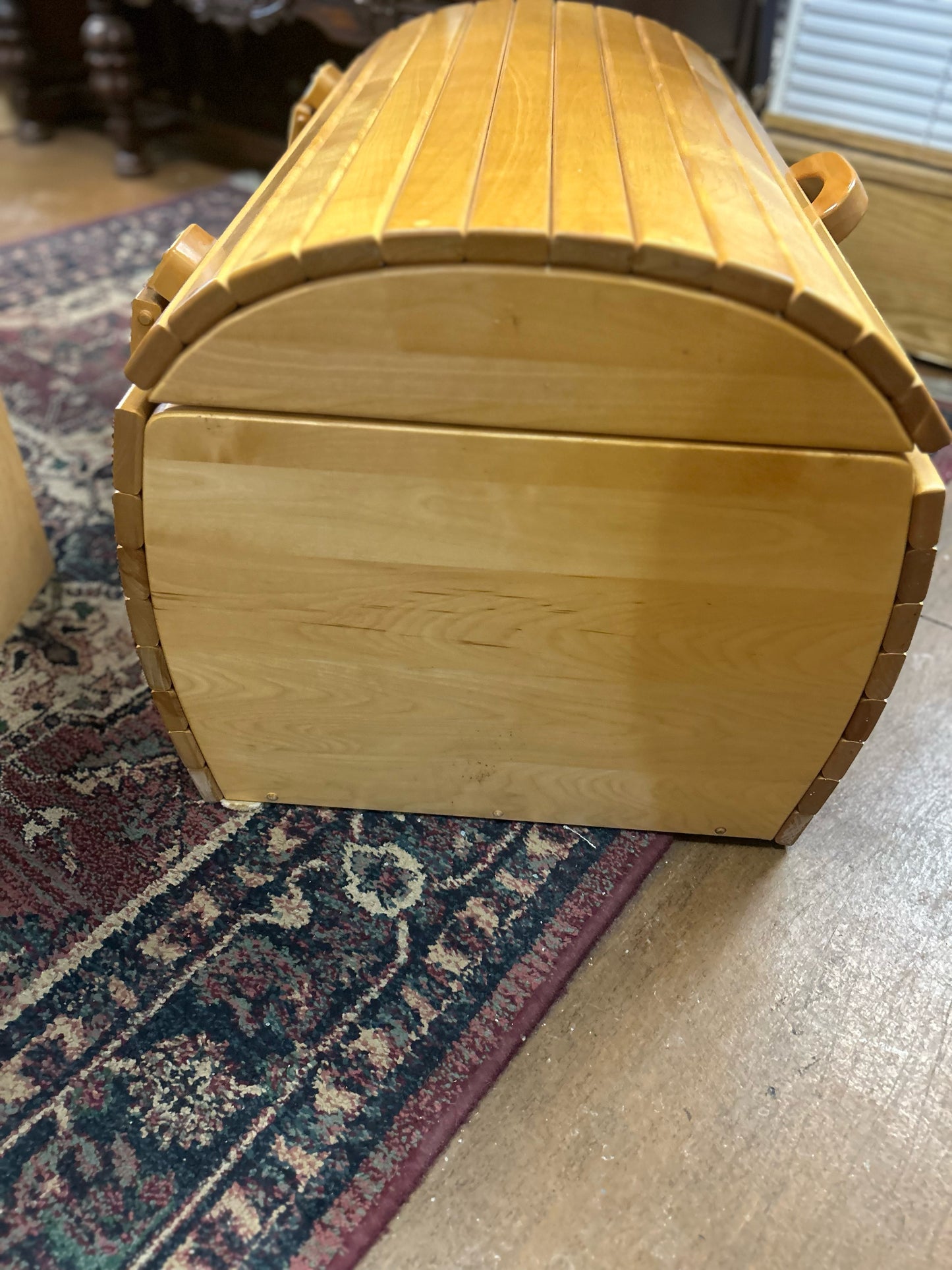 Dome Top Wooden Toybox Trunk