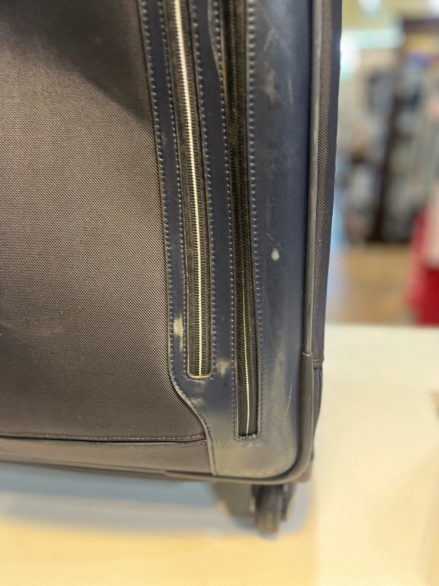 Tumi Navy Arrive "Heathrow" Luggage