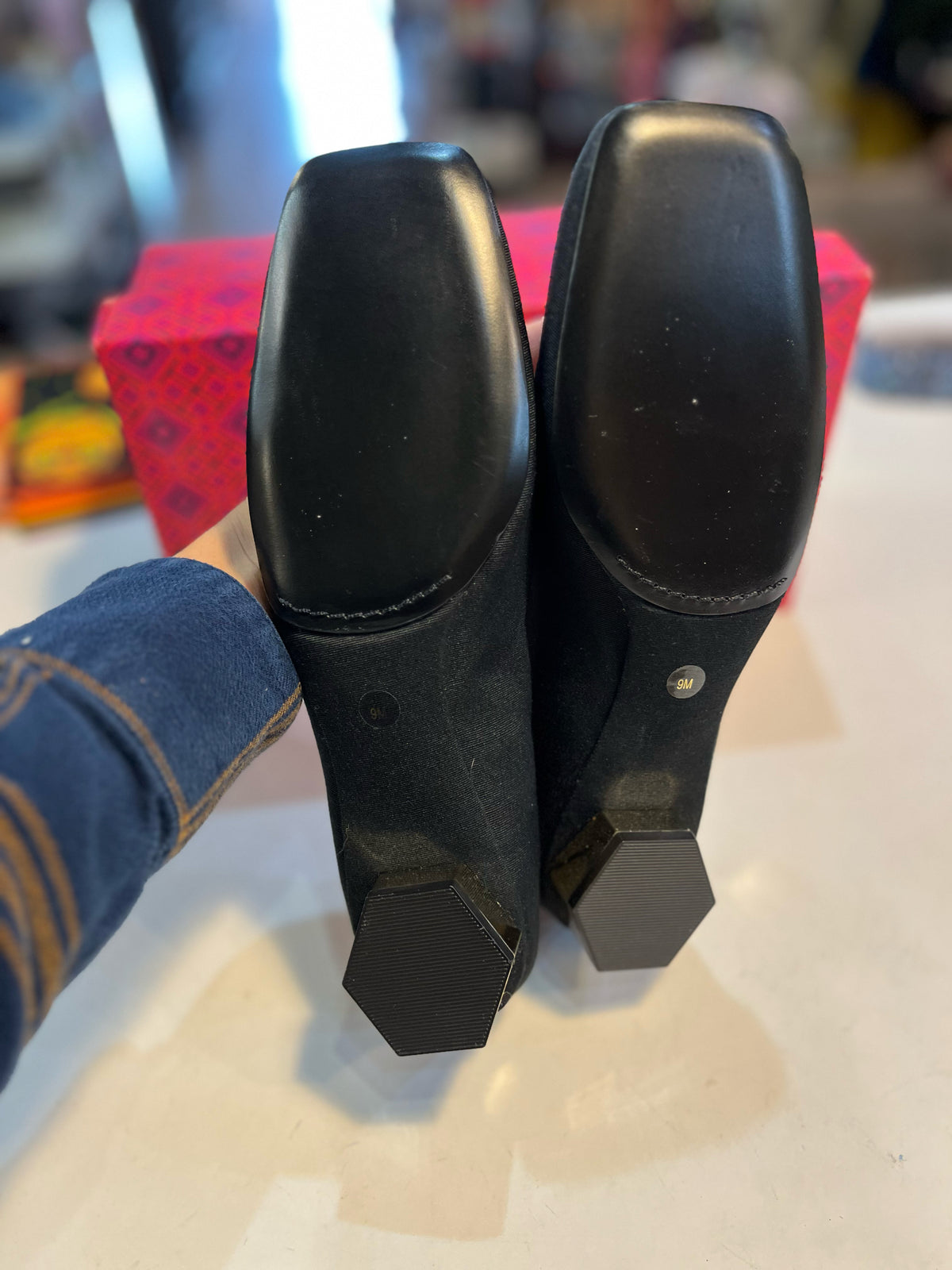 9 Tory Burch Black Flats
