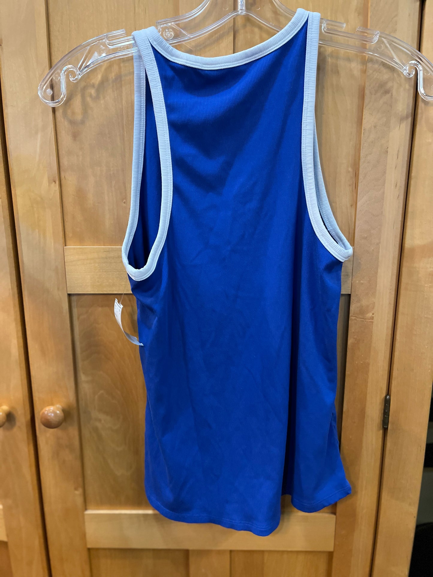 Athleta Navy & White Tank