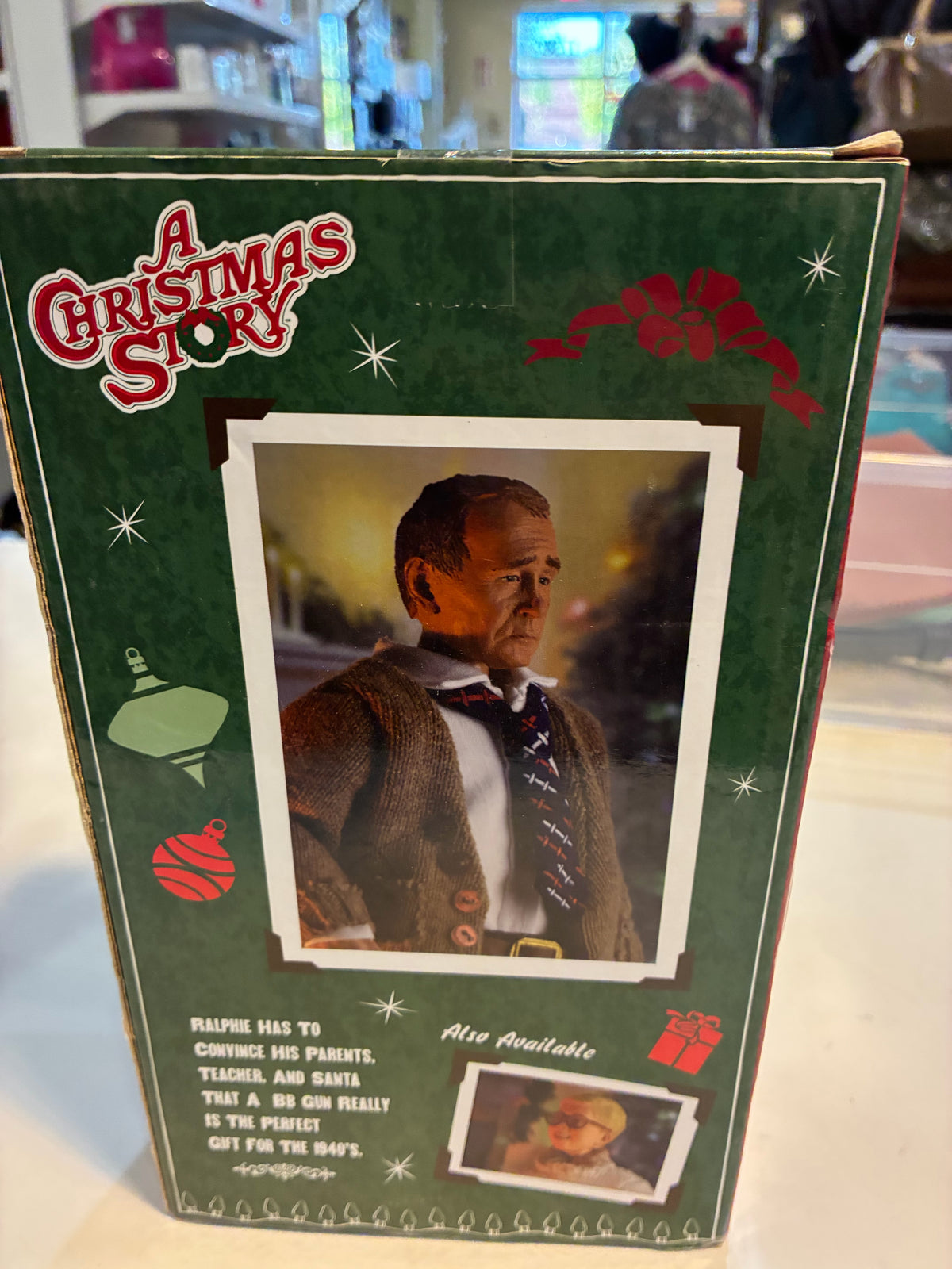 A Christmas Story "Old Man Action Figure" Doll
