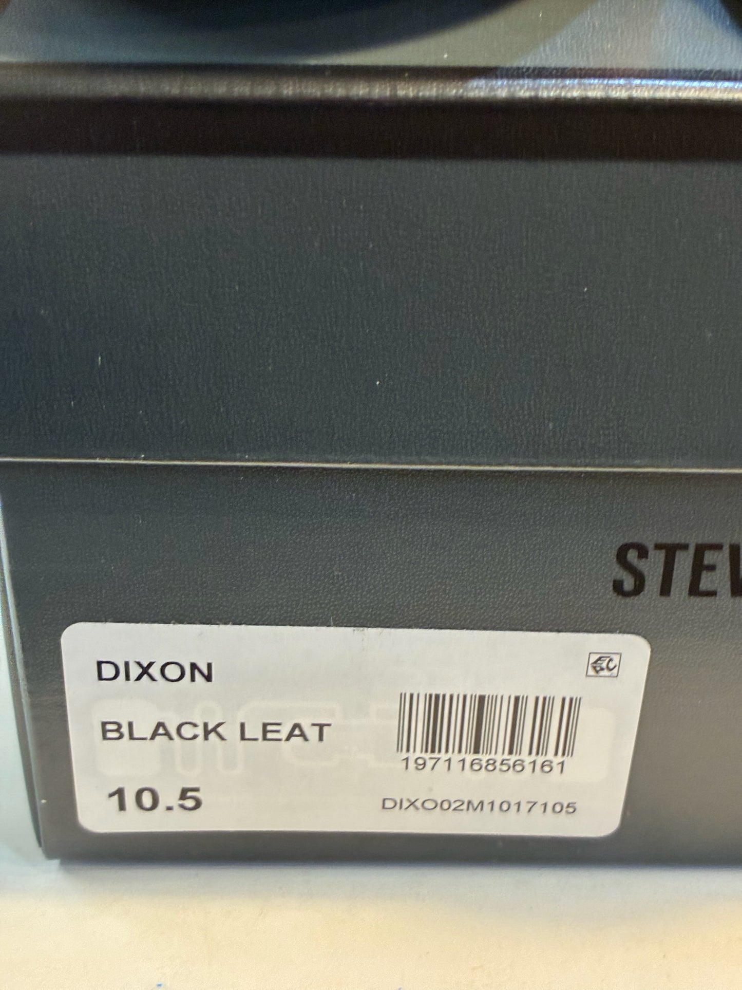 New Steve Madden "Dixon" Black Sneakers
