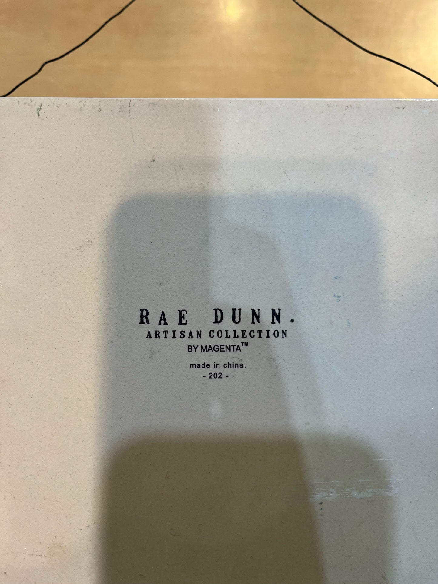 Rae Dunn “Save Water Drink Wine” Sign