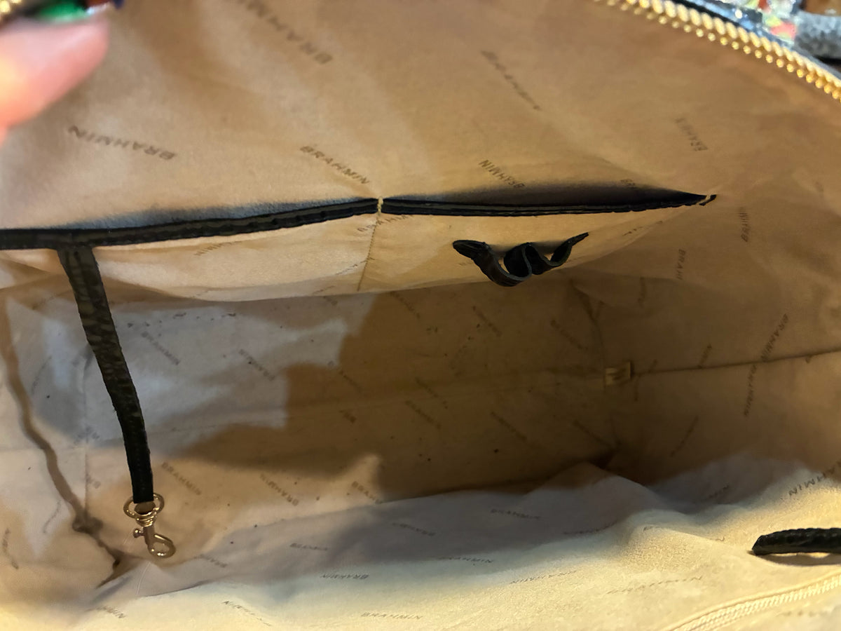 Brahmin Luxury Duxbury Satchel - Melbourne