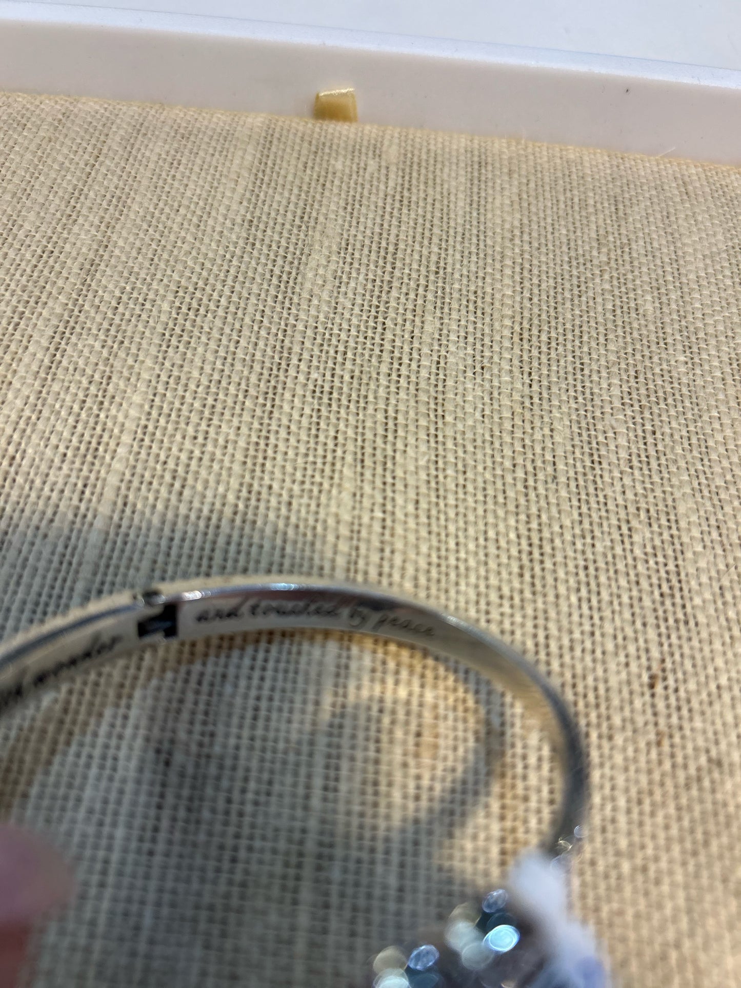 Brighton Celestia Heart Hinged Bangle