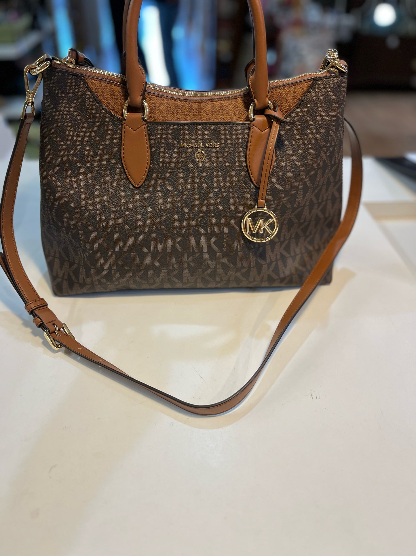 Michael Kors "Austen Satchel" Handbag