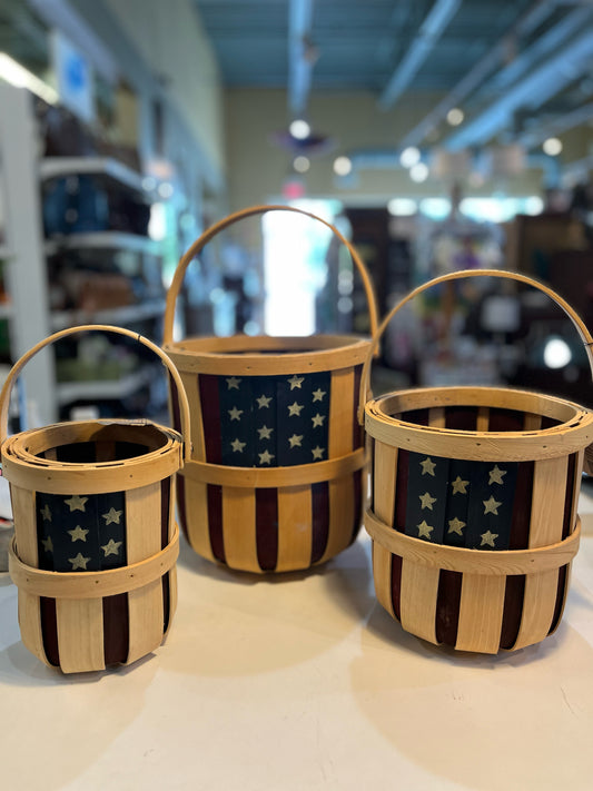 NWT Boyds Star Spangled Basket Collection