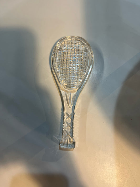 Waterford Crystal Tennis Racket