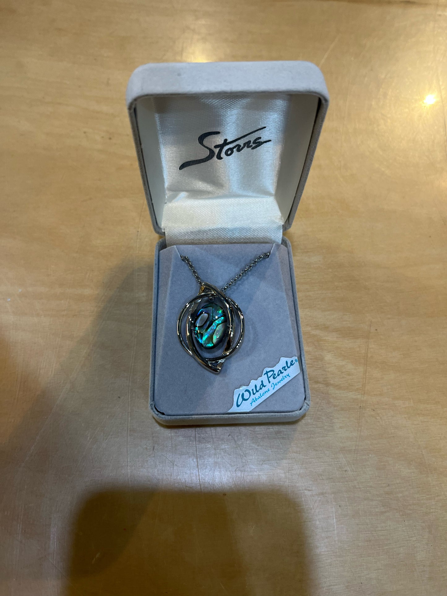 "Galazy" Abalone Pendant Necklace