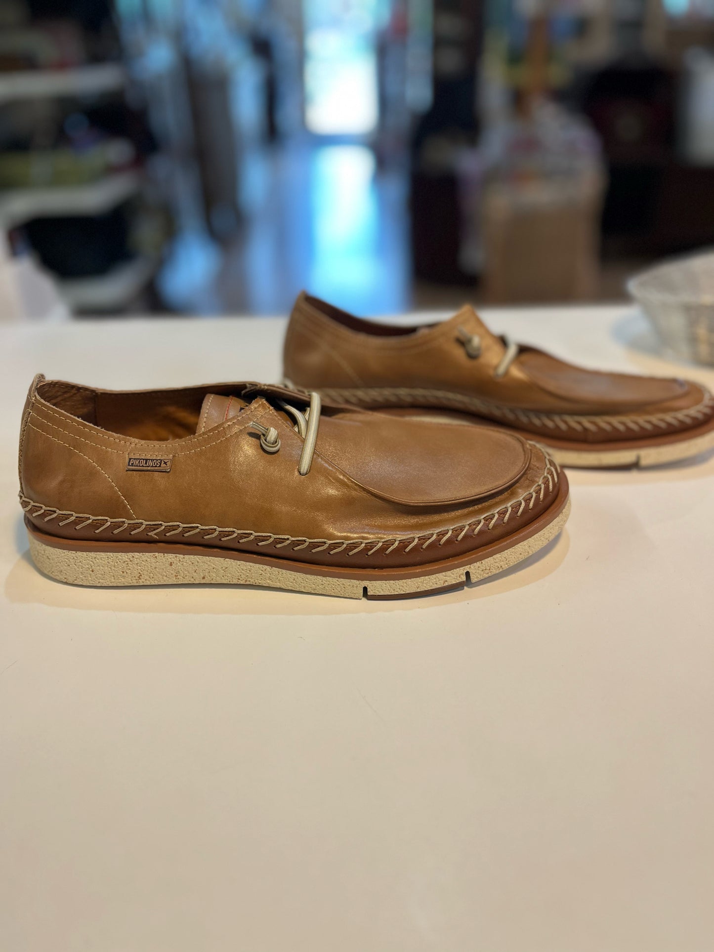 Pikolino San Juan Castor Leather Loafers