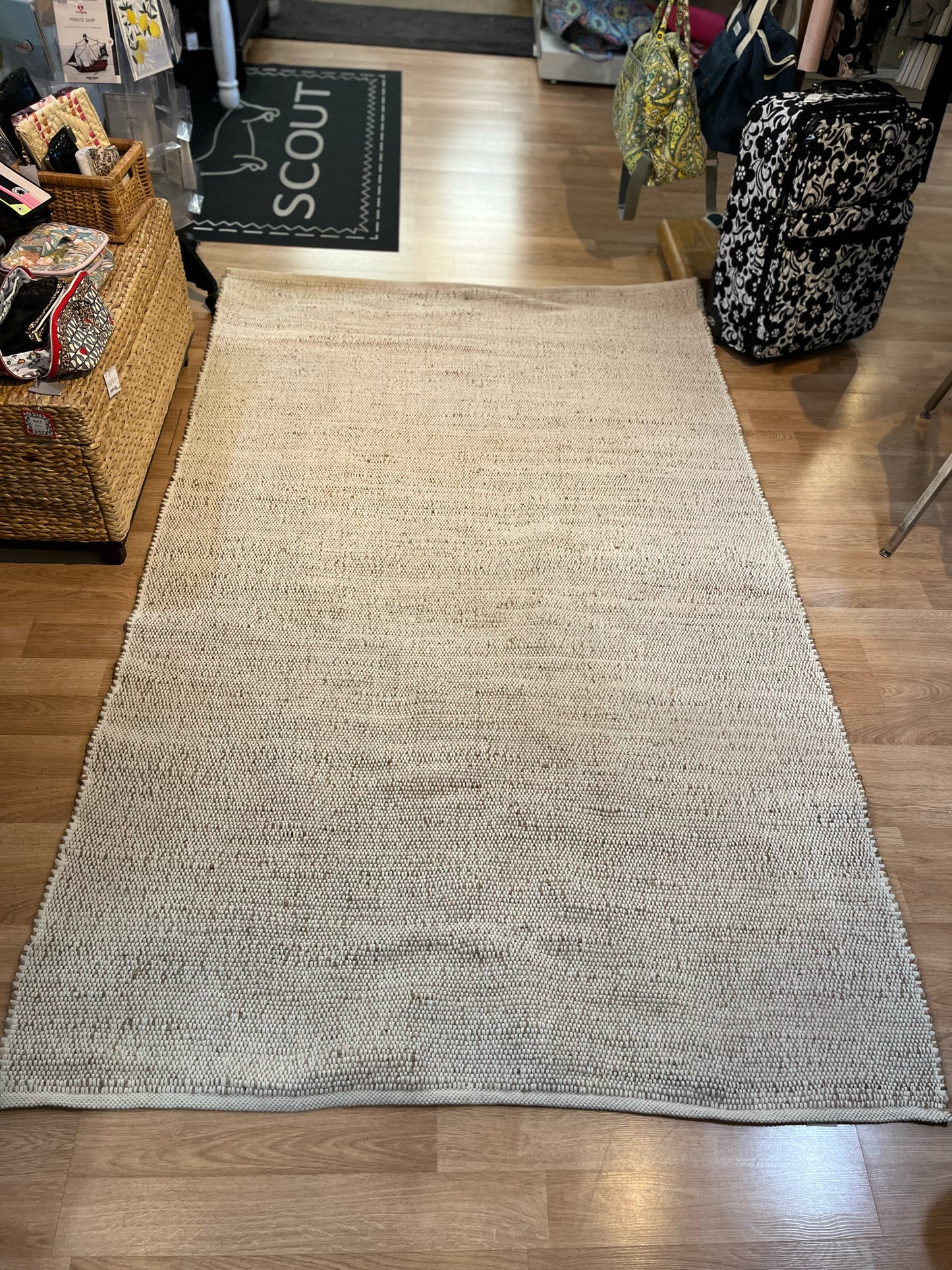 Loomed Jute Indoor Rug