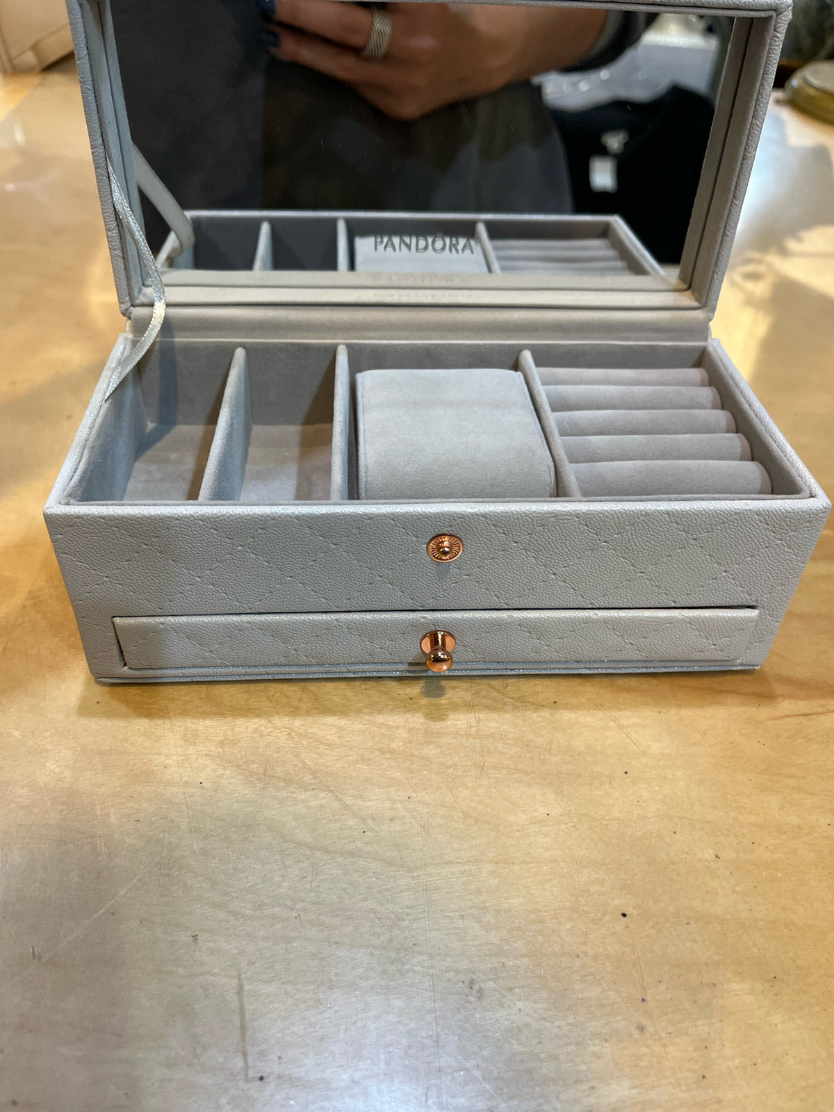 Pandora Gray Jewelry Box