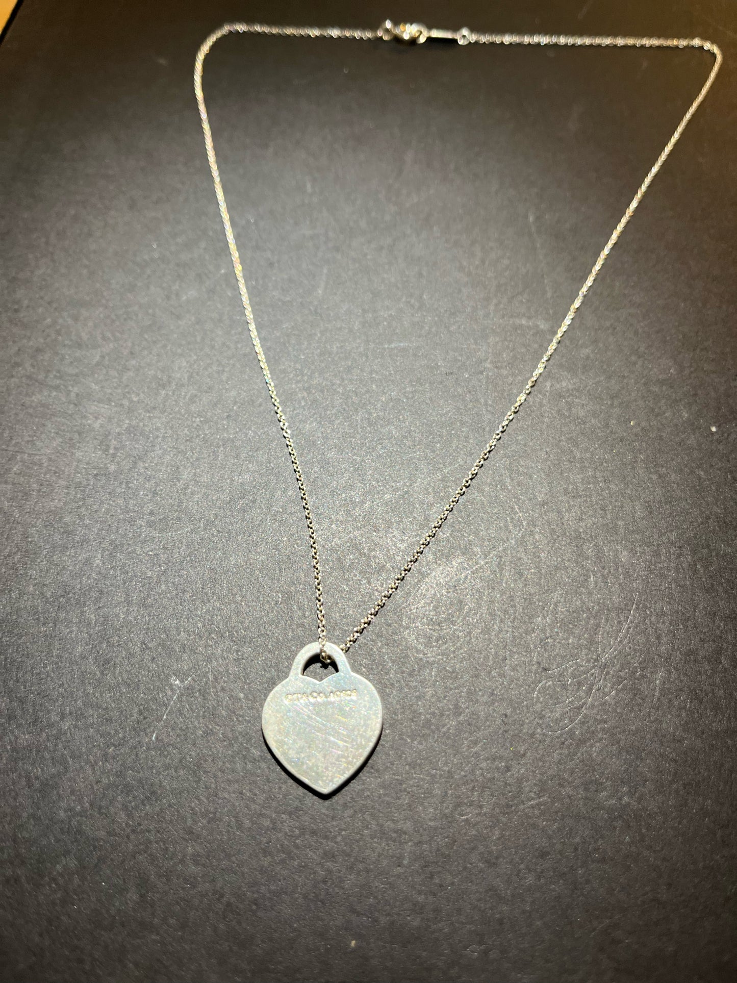 Tiffany & Co. "Return to Tiffany" Heart Necklace