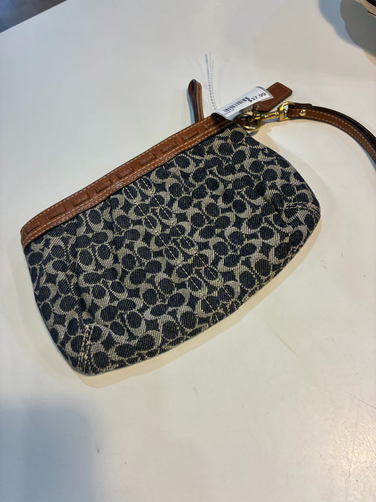 Coach Wristlet Signature Monogram