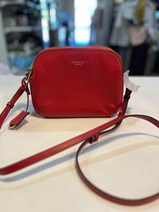 Radley London Red Double Zip Crossbody