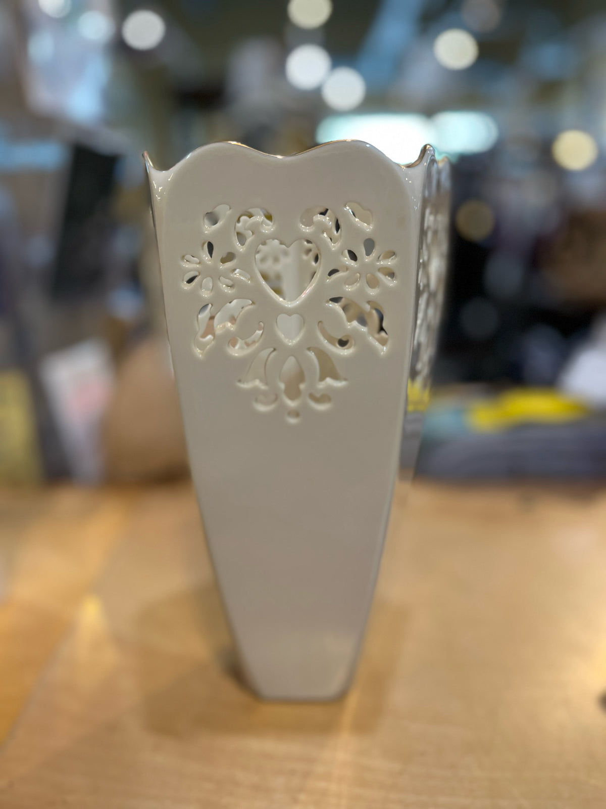 Lenox “Eternal Hearts” Vase