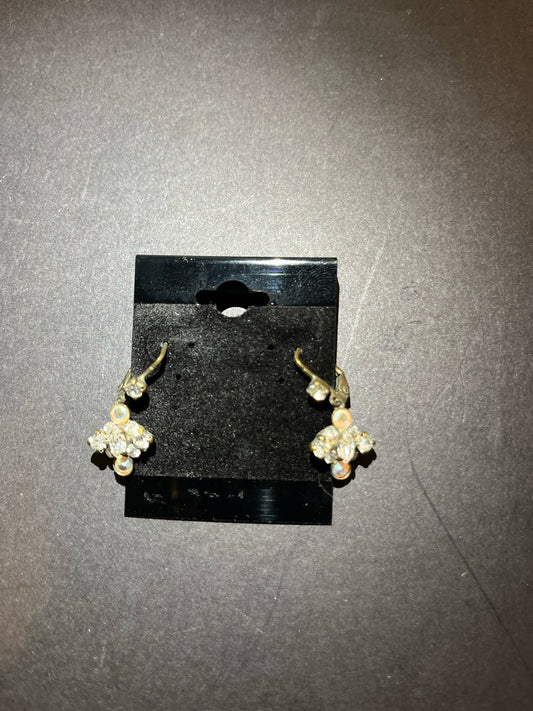 Sorrelli White Crystal Earrings
