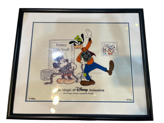“It’s a wrap” Disney Animation Framed Art