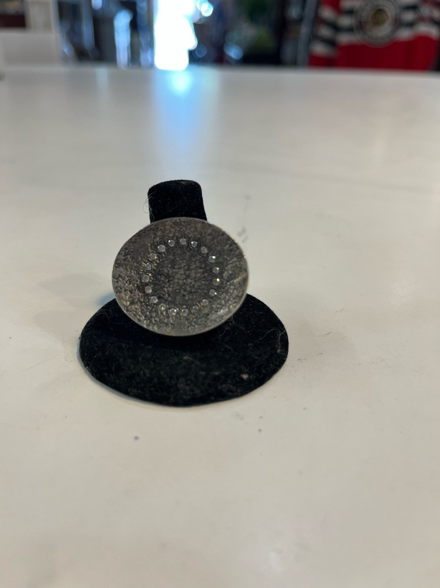 Silpada Sterling Silver "Cosmic Disc" Ring