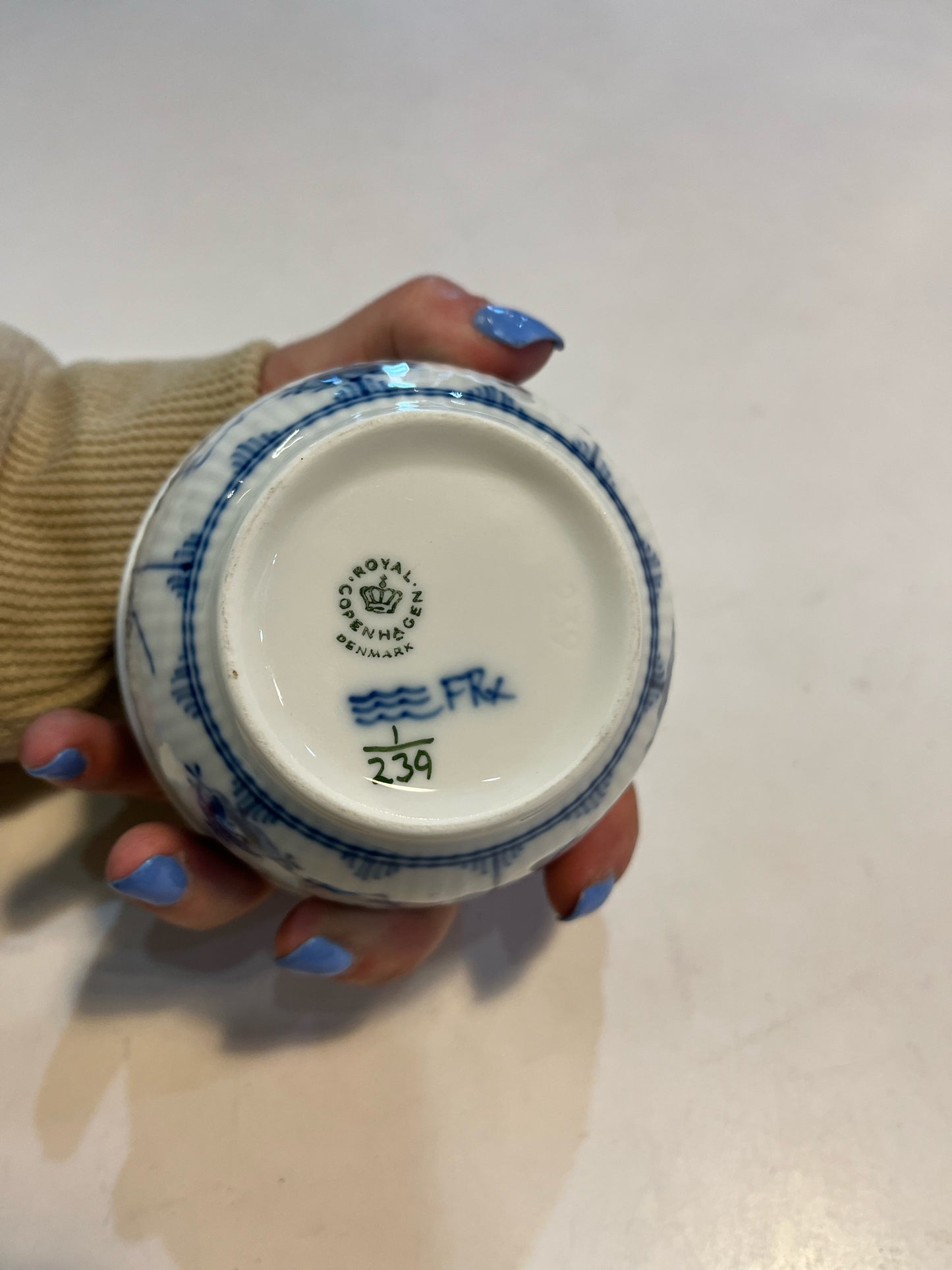 Vintage Royal Copenhagen Sugar Bowl