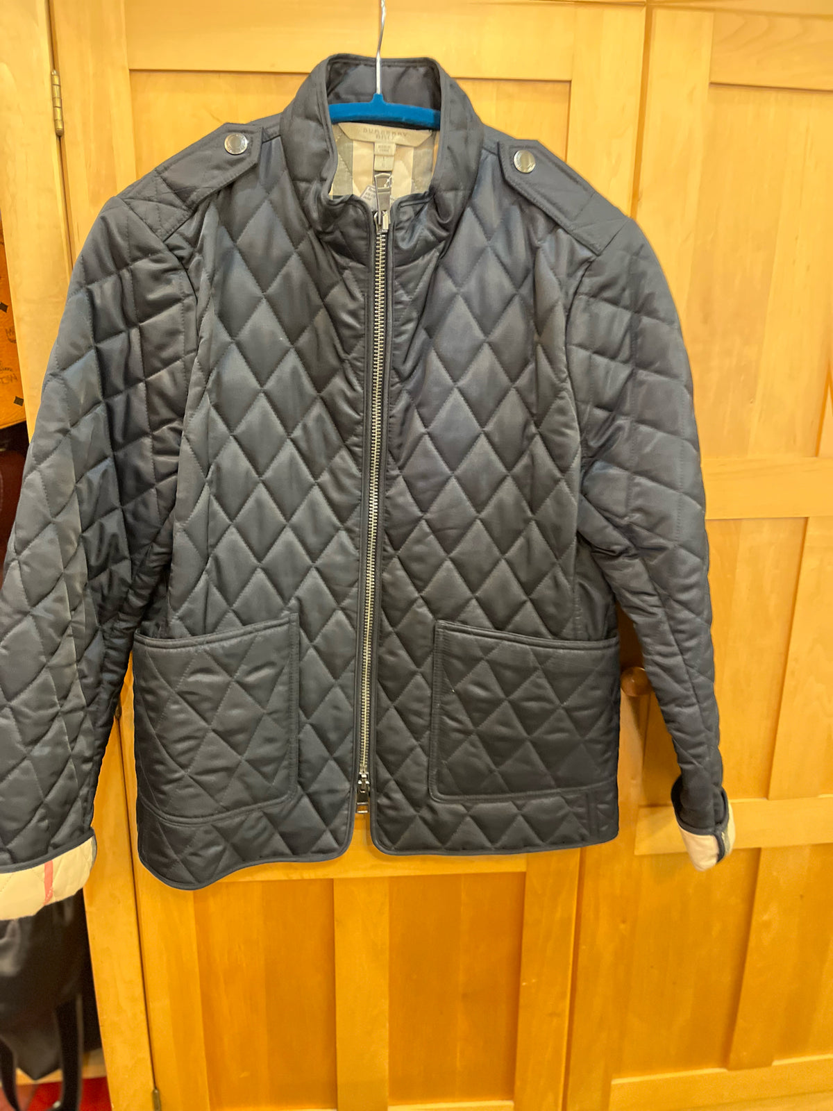 Burberry Britt Quilted Nova Check Jacket