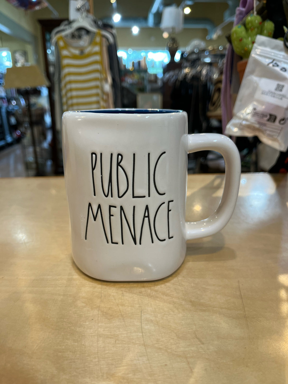 Rae Dunn "Public Menace" Mug