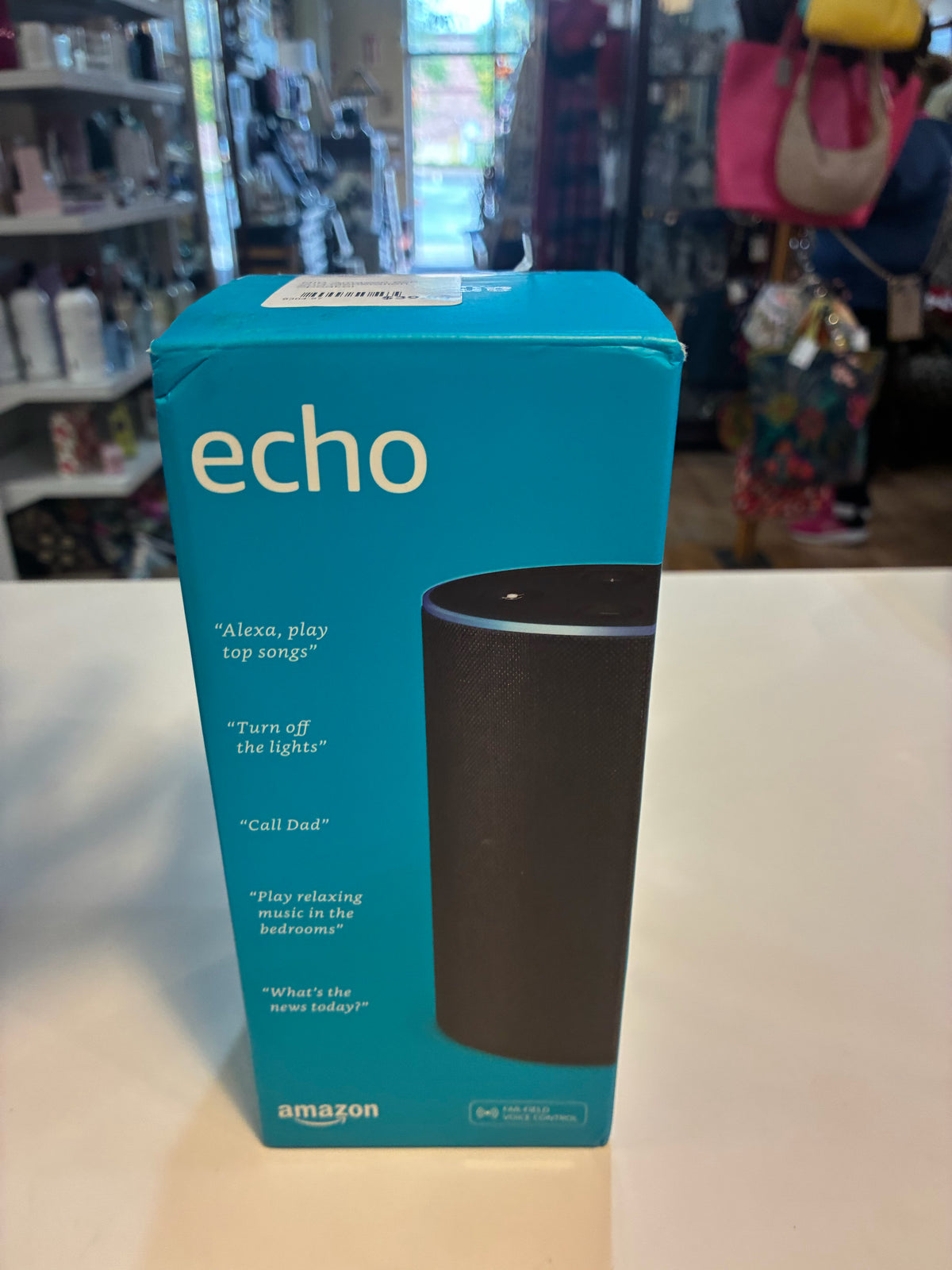 NIB Amazon echo 2nd Generation Smart Speaker with Alexa