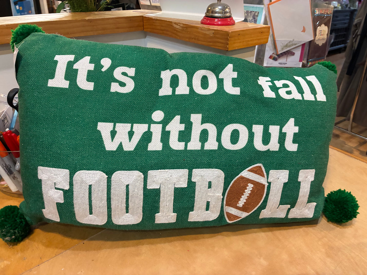 Football Throw Pillow