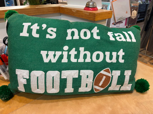 Football Throw Pillow