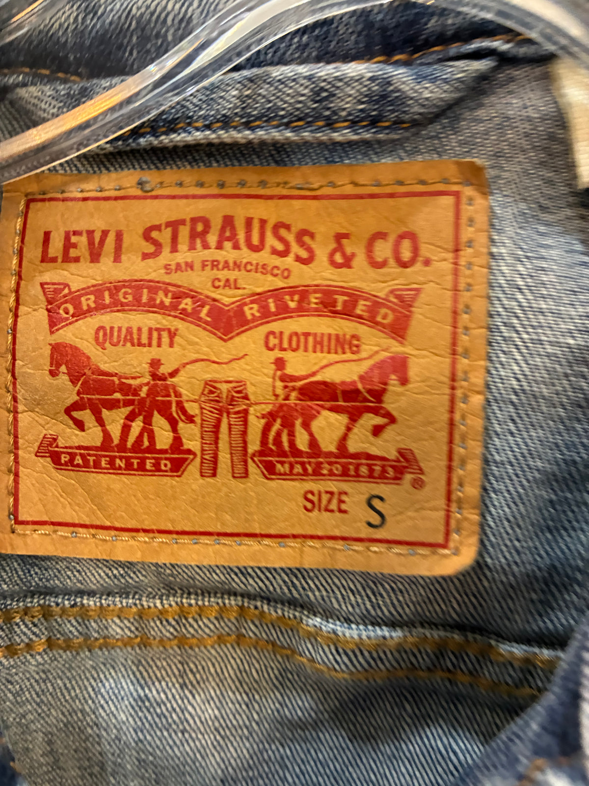 Levis jean jacket