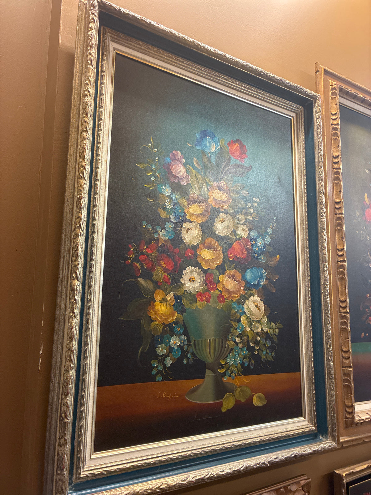 Ruggeri Italian Floral Framed Art
