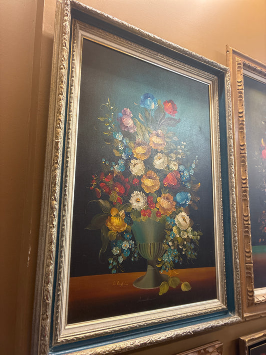 Ruggeri Italian Floral Framed Art