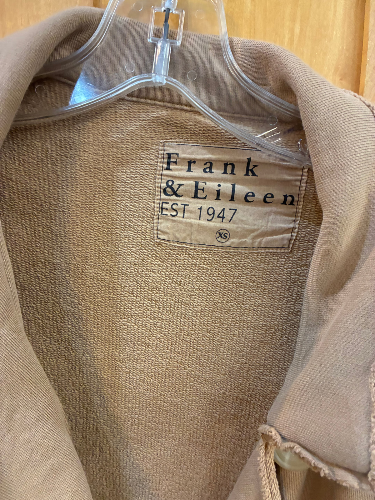 Frank & Eileen "belfast trench" cardigan