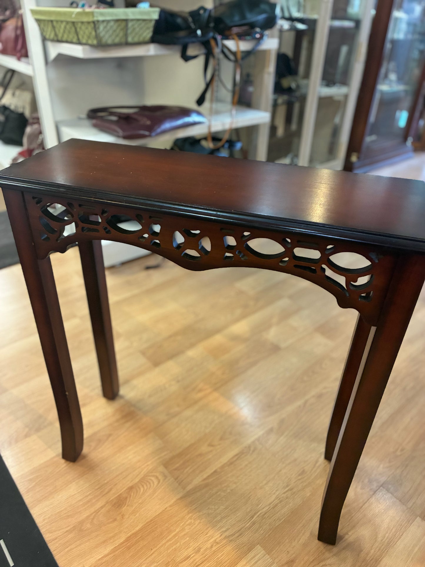 Bombay Mahogany Console Table