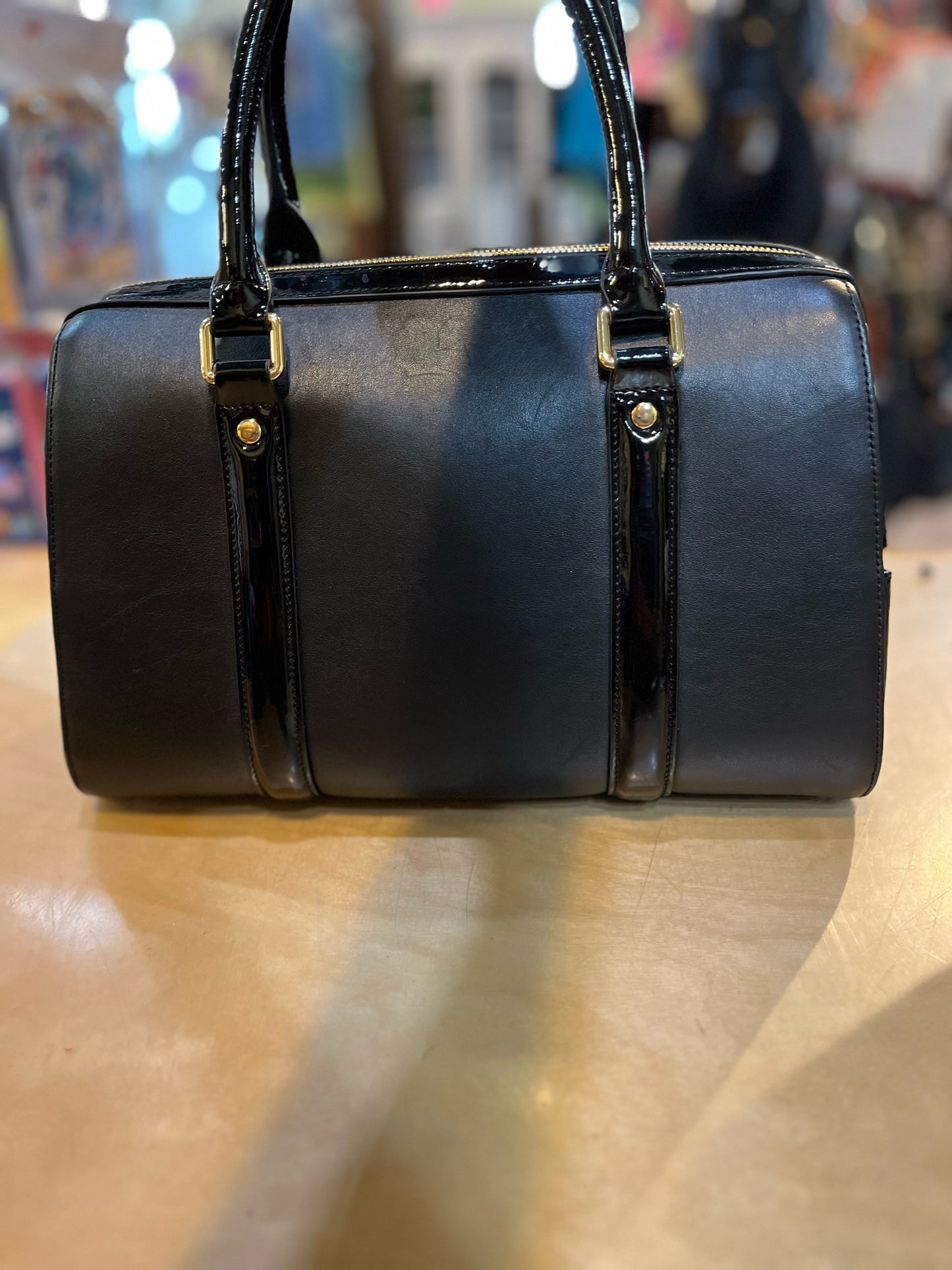 St. John Patent Leather Tote