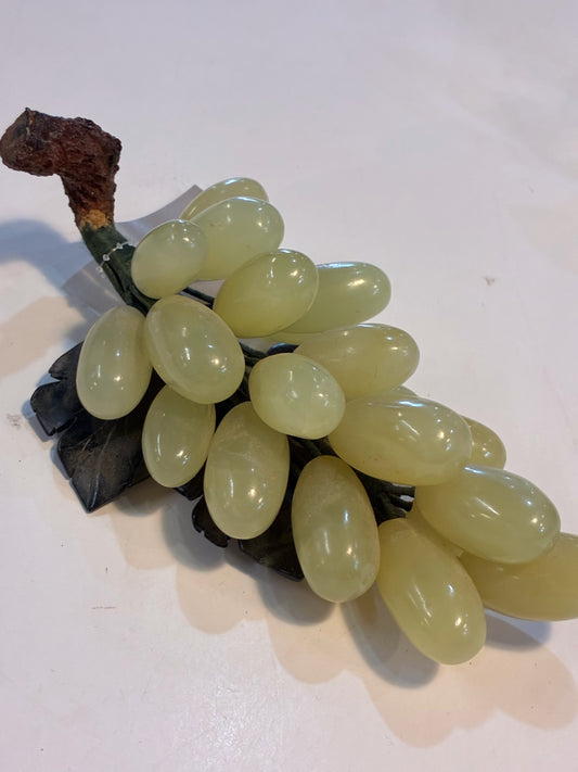 Jade Glass Grape figurine