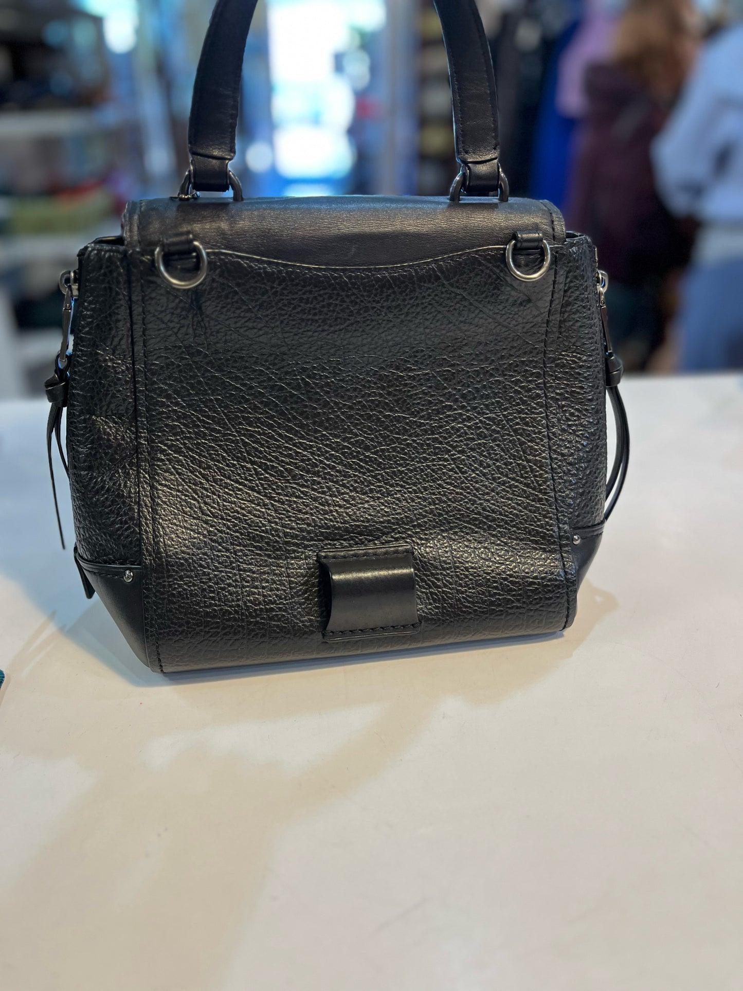 Coach Black Convertible Handbag