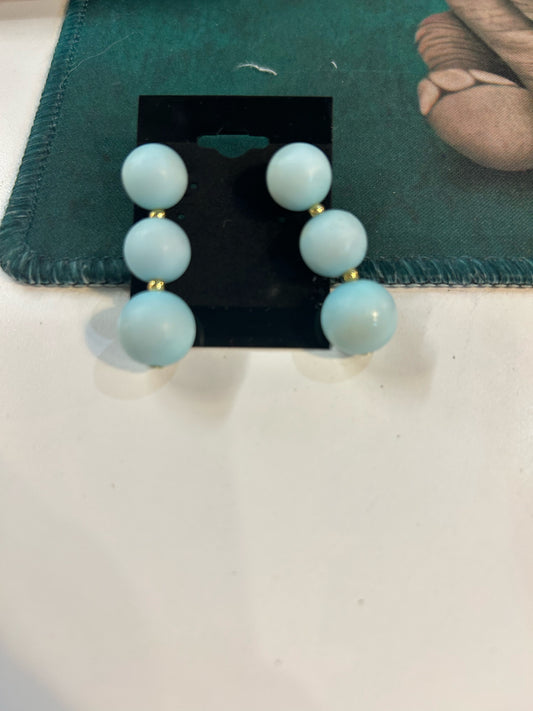 Gorjana Iris Blue Drop Earrings