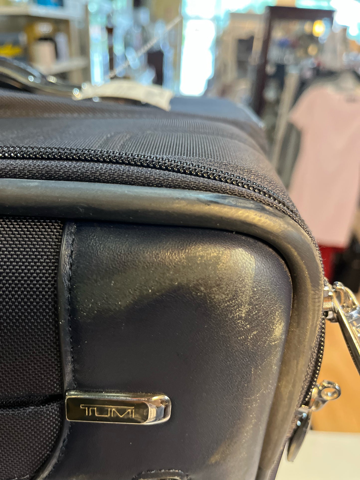 Tumi Navy Arrive "Heathrow" Luggage