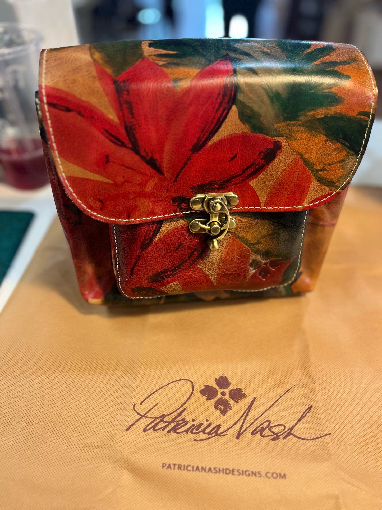 NWT Patricia Nash “Leandra” Handbag