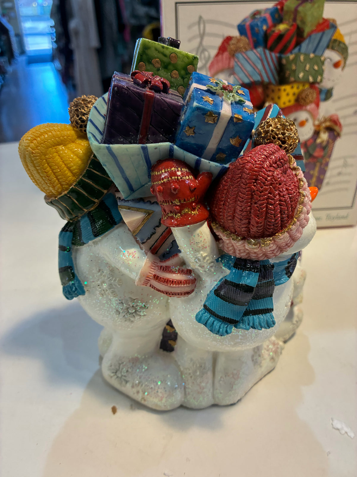 Fitz & Floyd "Frosty Friends Musical" Decoration